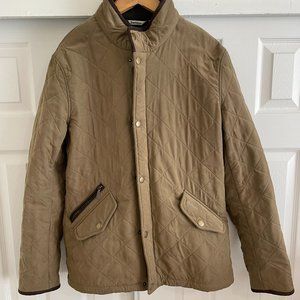 Quilted Tan Barbour Jacket